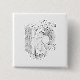 Sketch of computer processor cooler button