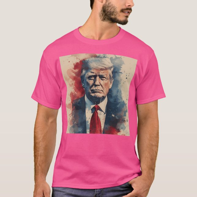 Sketch Of Donald Trump T-Shirt (Front)