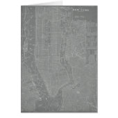 Sketch of New York City Map (Front)