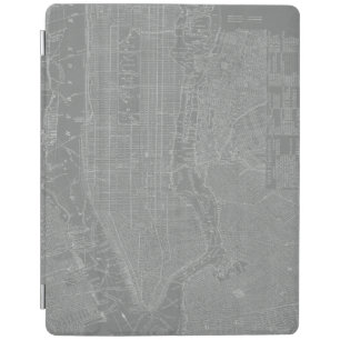 Sketch of New York City Map iPad Smart Cover