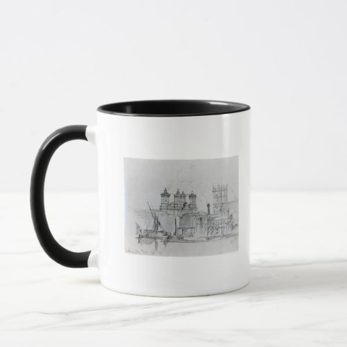 Sketch of Westminster 1860 Mug