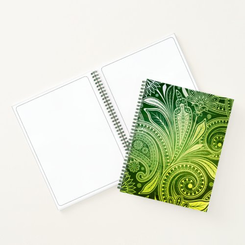 Sketch Pad Notebook_Flora Greens Notebook