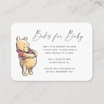 Sketch Pooh Books for Baby Insert Card