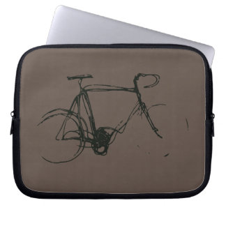Sketch Road bike Laptop Sleeve
