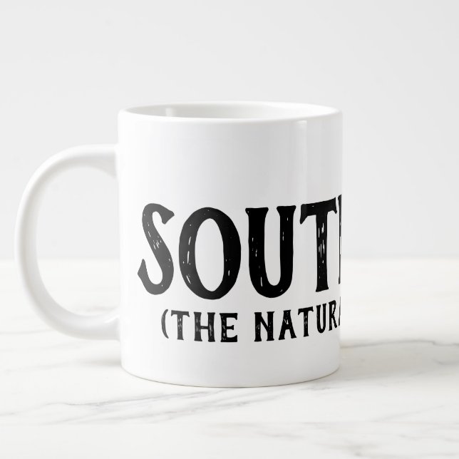 Sketch Southpaw (The Natural Evolution) Giant Coff Giant Coffee Mug (Left)