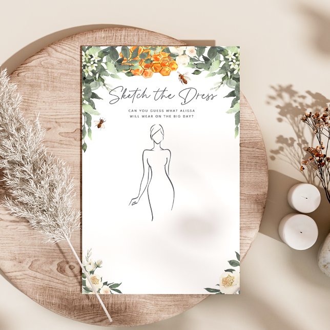Sketch the Dress Bridal Shower Game (Creator Uploaded)