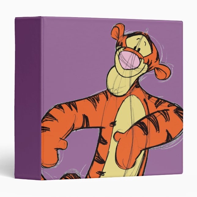 Sketch Tigger Binder (Front/Spine)