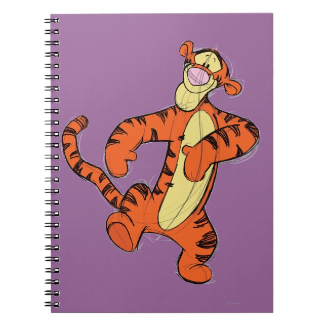 Sketch Tigger Notebook (Front)