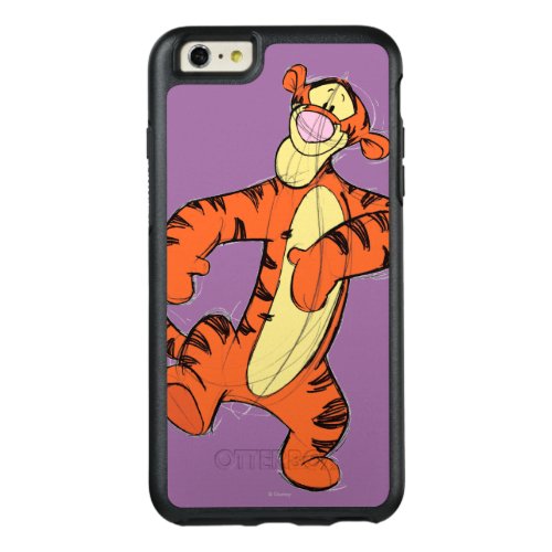 Sketch Tigger OtterBox iPhone 66s Plus Case