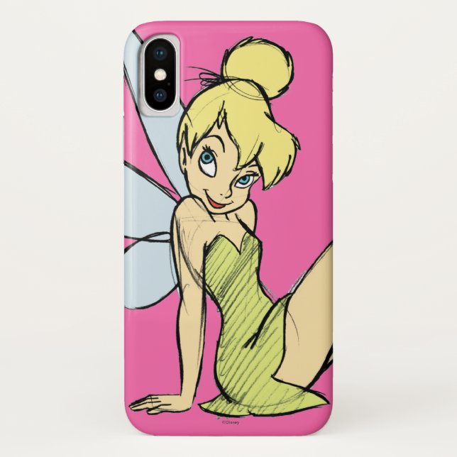 Sketch Tinker Bell 1 Case-Mate iPhone Case (Back)
