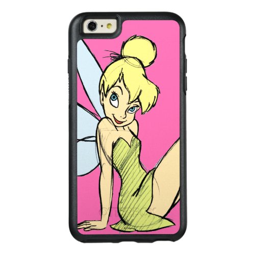 Sketch Tinker Bell 1 OtterBox iPhone 66s Plus Case