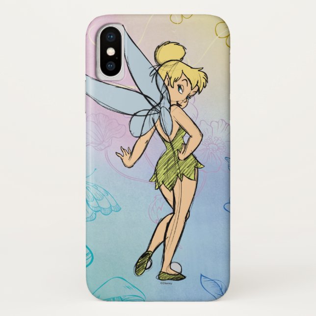 Sketch Tinker Bell 2 Case-Mate iPhone Case (Back)