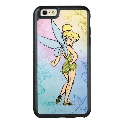 Sketch Tinker Bell 2 OtterBox iPhone 66s Plus Case