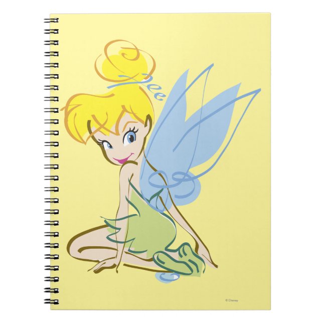Sketch Tinker Bell 4 Notebook (Front)