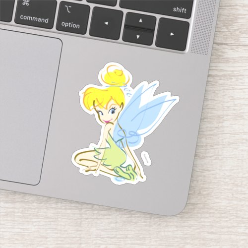 Sketch Tinker Bell 4 Sticker - Tinker Bell