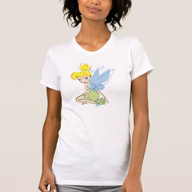 Sketch Tinker Bell 4 T-Shirt (Front)