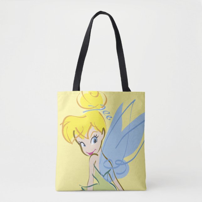Sketch Tinker Bell 4 Tote Bag (Front)