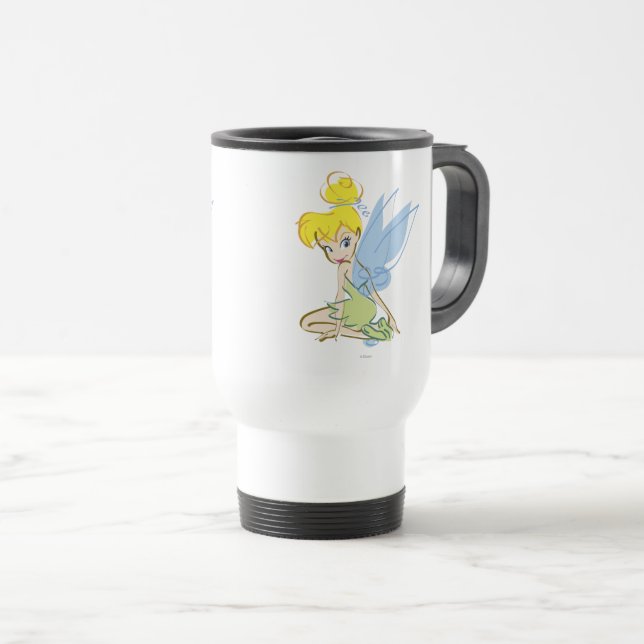 Sketch Tinker Bell 4 Travel Mug (Front Right)