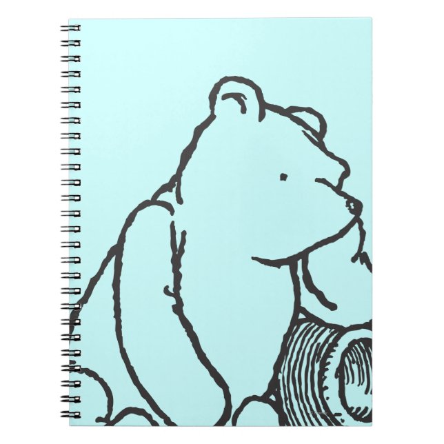 Sketch Winnie the Pooh 2 Notebook (Front)