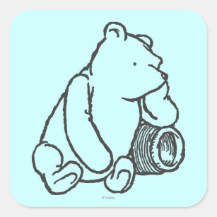 Winnie the Pooh Stickers - 100/roll (27408)