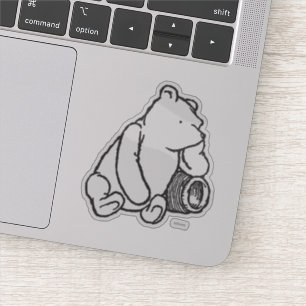 Sketch Winnie the Pooh 2 Sticker