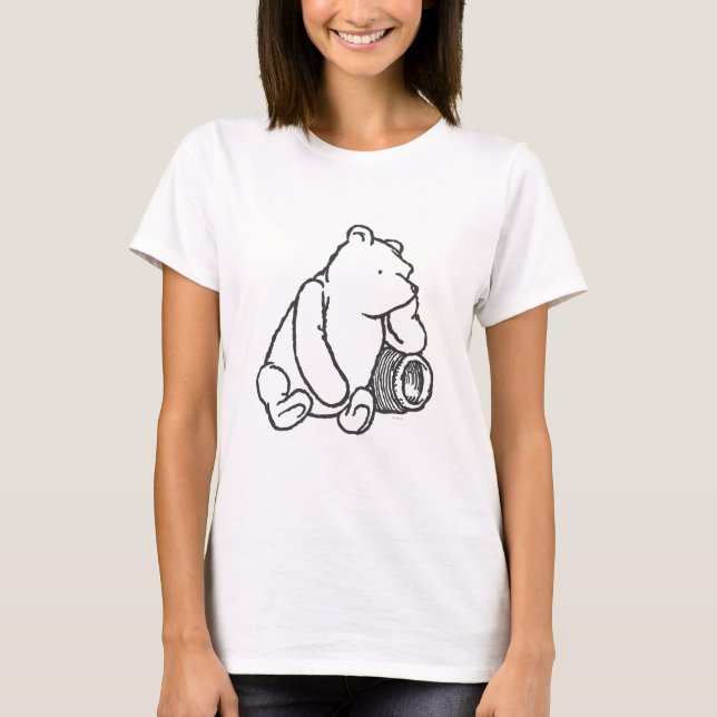 Sketch Winnie the Pooh 2 T-Shirt (Front)