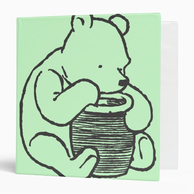 Sketch Winnie the Pooh 3 Binder (Front/Inside)