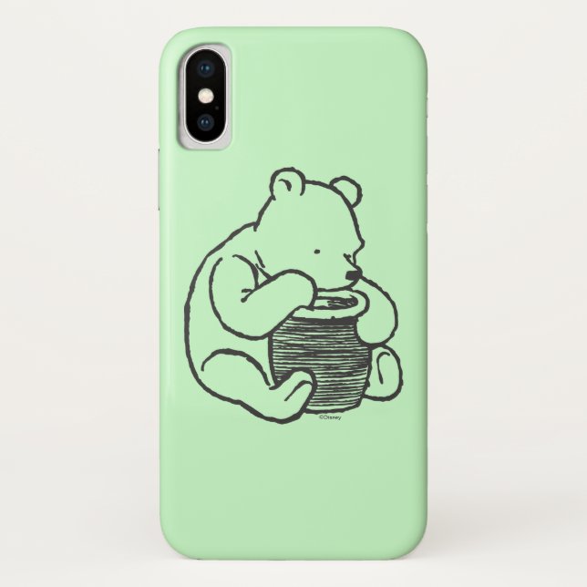 Sketch Winnie the Pooh 3 Case-Mate iPhone Case (Back)