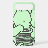 Sketch Winnie the Pooh 3 iPod Touch Case (Back)