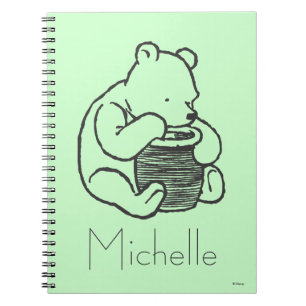 Sketch Winnie the Pooh 3 - Personalized Notebook
