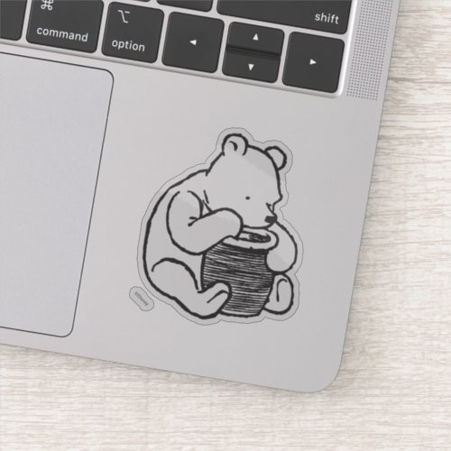 Sketch Winnie the Pooh 3 Sticker