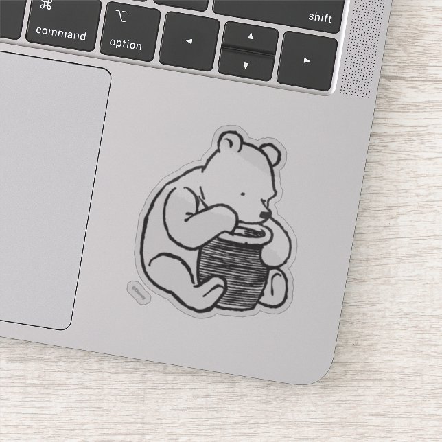 Sketch Winnie the Pooh 3 Sticker (Detail)