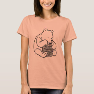 Sketch Winnie the Pooh 3 T-Shirt