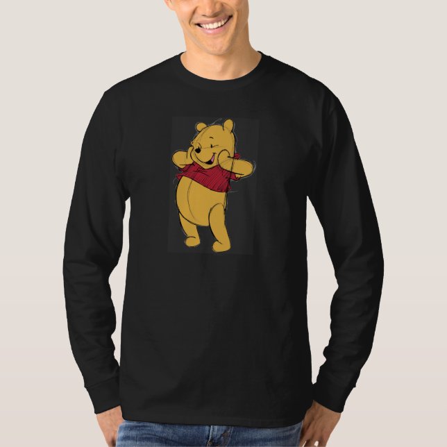 Sketch Winnie the Pooh T-Shirt (Front)
