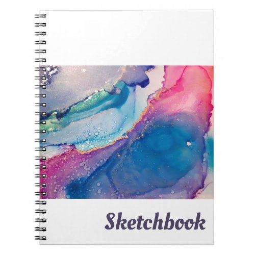 Sketchbook _ Alcohol Ink Notebook