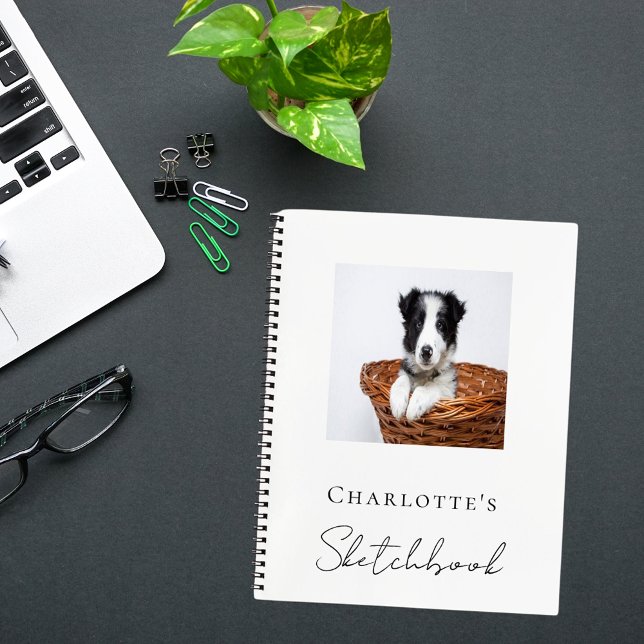Sketchbook dog pet photo notebook (Creator Uploaded)