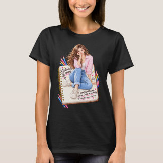 Sketchbook Dreams Creative Girl T-Shirt