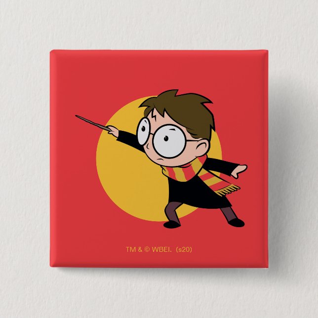 Sketchbook HARRY POTTER™ Casting Spell Button (Front)