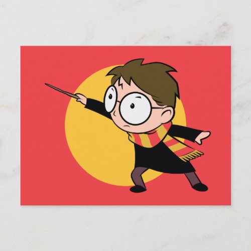 Sketchbook HARRY POTTER Casting Spell Invitation Postcard