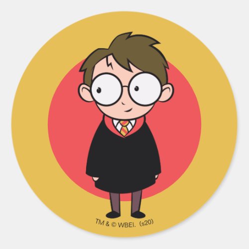 Sketchbook HARRY POTTER Classic Round Sticker