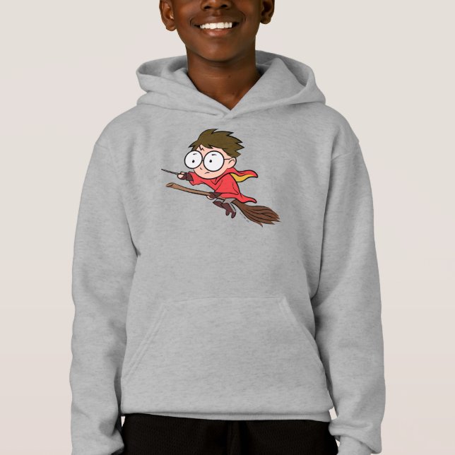 Sketchbook HARRY POTTER™ Playing QUIDDITCH™ Hoodie (Front)