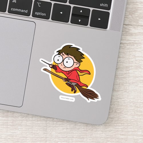 Sketchbook HARRY POTTER Playing QUIDDITCH Sticker