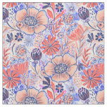 Sketchbook Maximalist Floral - Sketchbook Floral Fabric