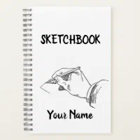 Sketchbook for kids notebook, Zazzle