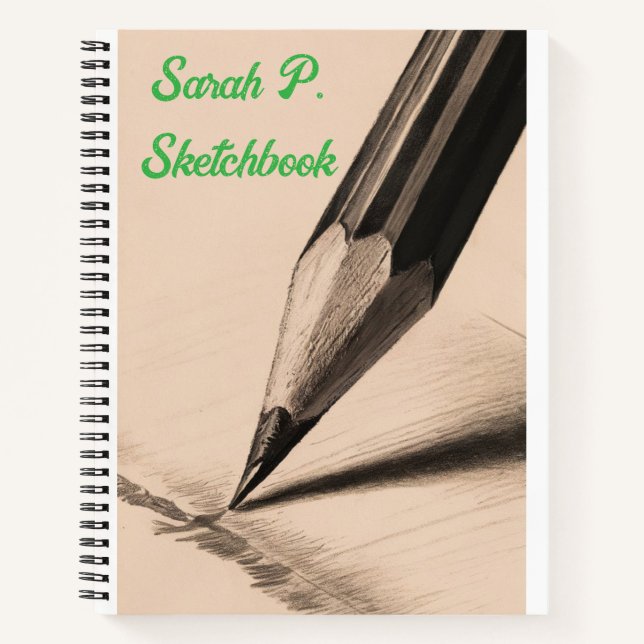 Sketchbook - Perfect for Artists, Designers Notebook (Front)