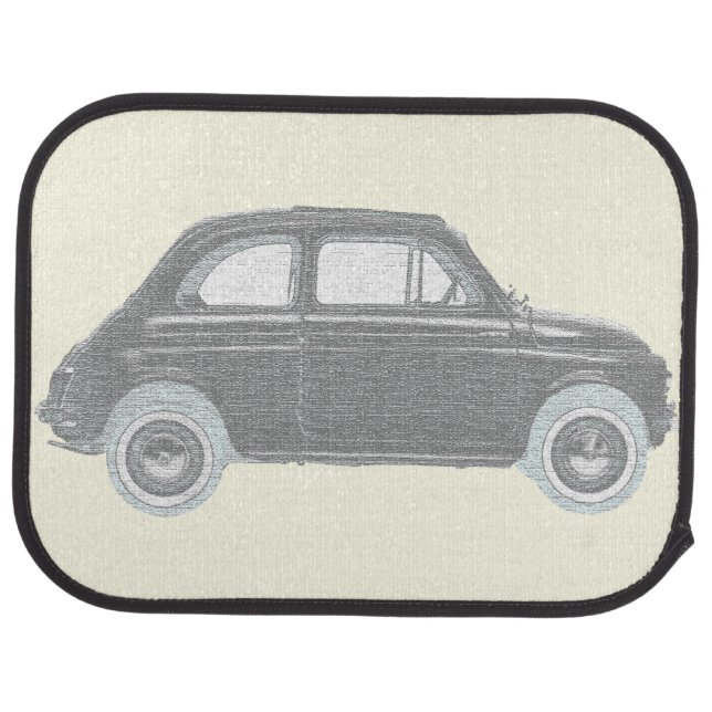 Sketched 500 Car mats (Rear)