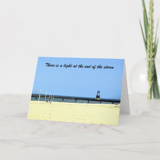 Sketched Beacon Light Encouragement Card