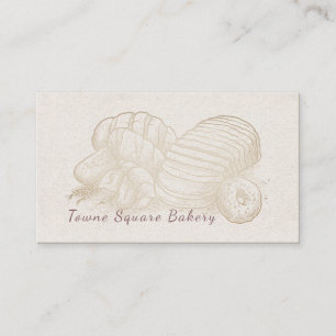 Sketched Bread Business Card