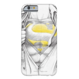 Sketched Chest Superman Logo Barely There iPhone 6 Case