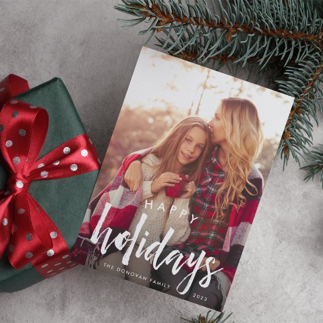 Sketched Overlay | Holiday Photo Card (Creator Uploaded)